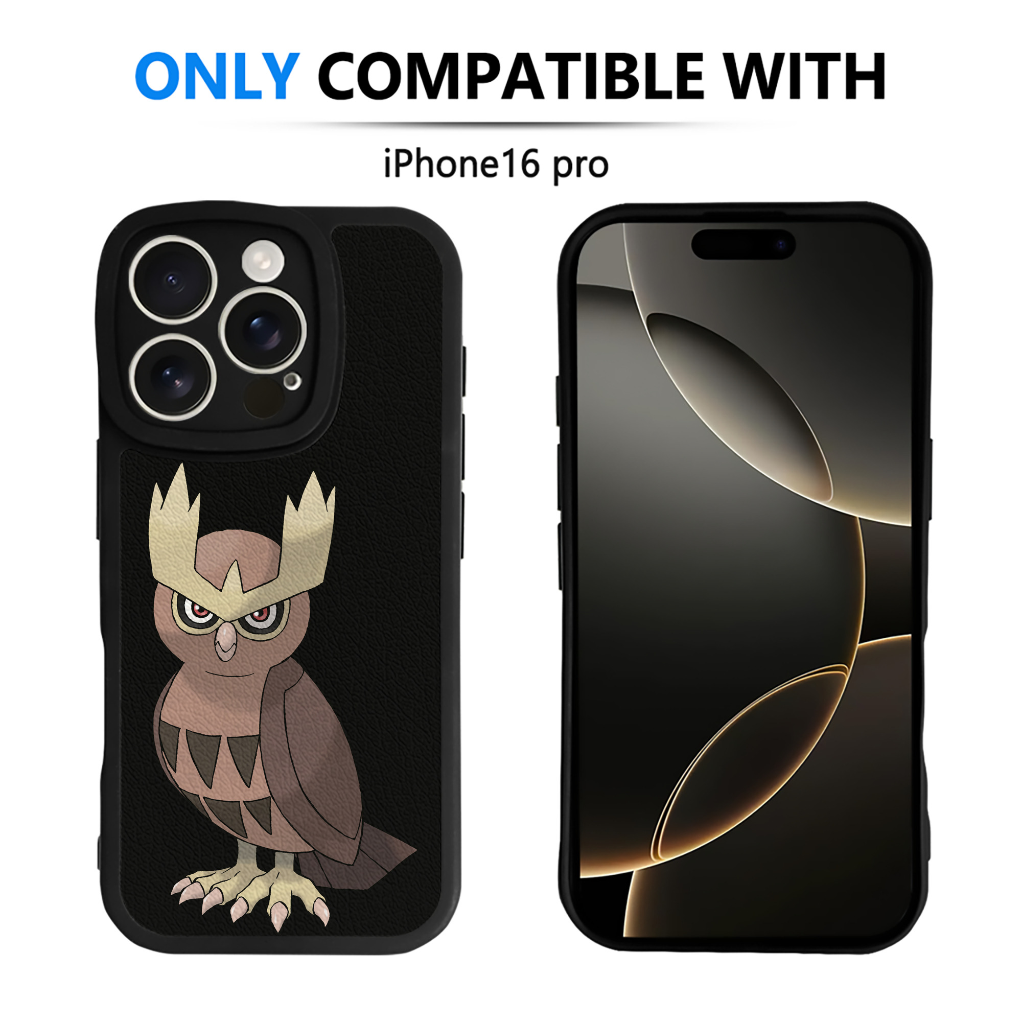 （画像用） ポケットモンスター Pokémon 【iPhone 16シリーズ対応】シリコンスマホケース（レザー調） 材質：シリコン